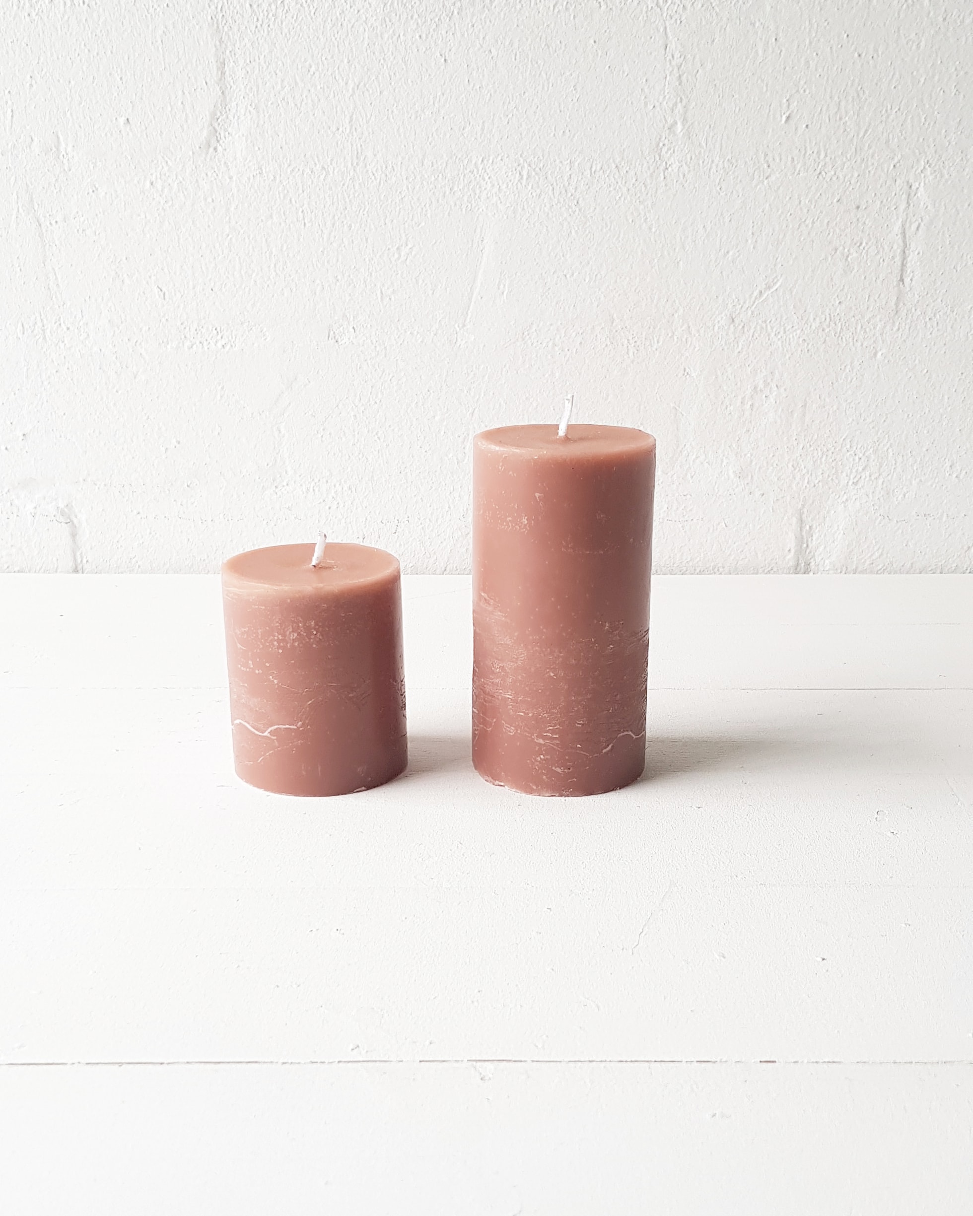 Mocca Tan Pillar candle